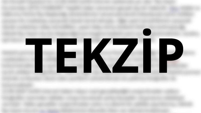 "İstanbul'da Devlet okulları üzerinden ihale kıyağı" başlıklı haberimize ilişkin tekzip metni