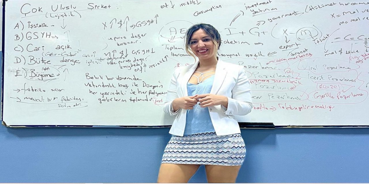 Mini etekli Kpss öğretmeni Fidan Atalay yeni dekolteli pozuyla takipçilerinden tam not aldı!