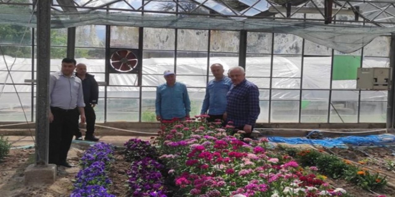 MEB Personel Genel Müdürü Fehmi Rasim Çelik, tarım ve hayvancılık faaliyetlerinin yürütüldüğü alanlarda incelemelerde bulundu.