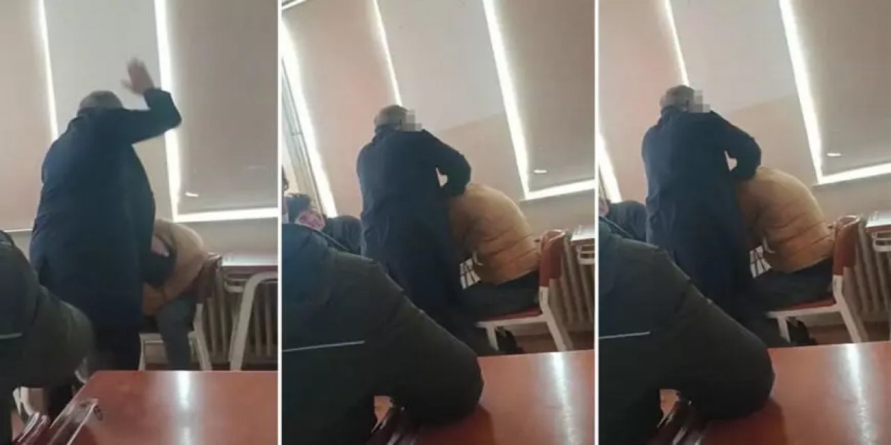 Öğrencisini darp eden öğretmenden ilginç savunma: Kendi elime vurdum