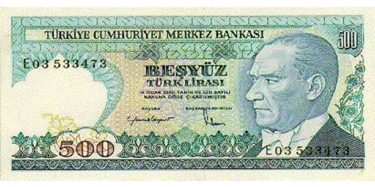500 TL ve 1000 TL'lik banknotlar gelir mi?