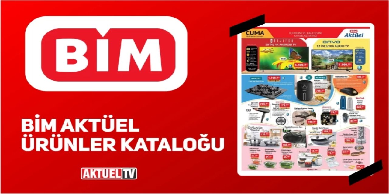 BİM'de 16 Haziran İndirim Fırtınası: Şarjlı Süpürge, Fastfryer, Uydu Alıcılı TV ve Daha Fazlası Bu Cuma Sizi Bekliyor!