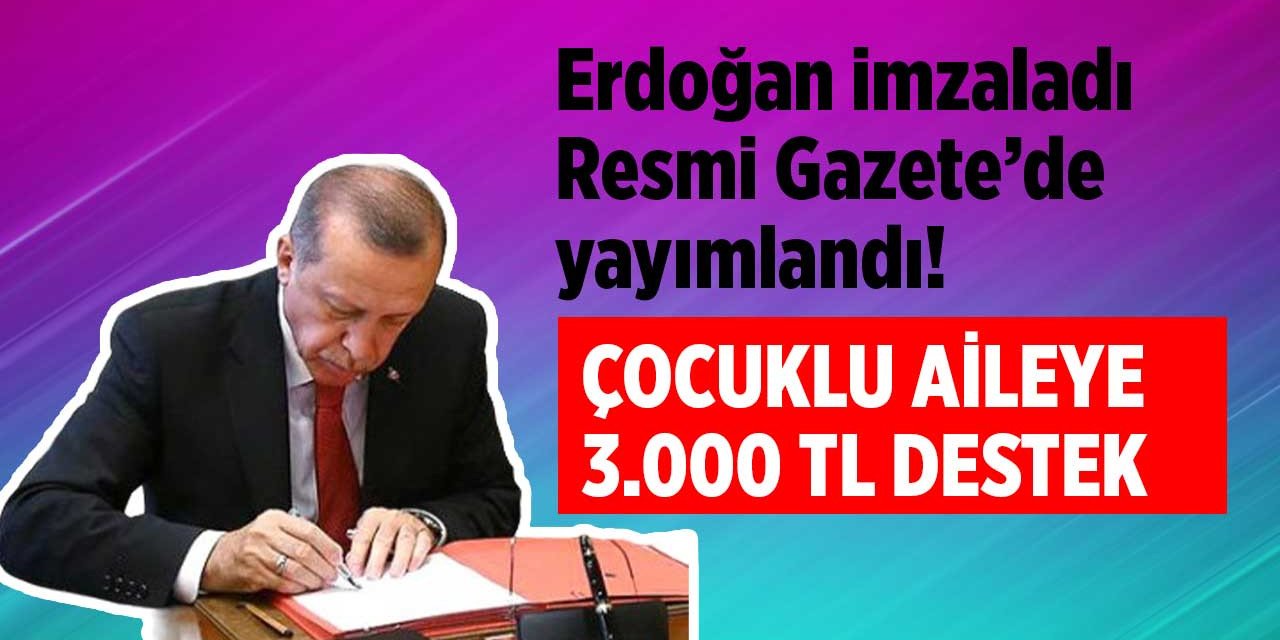 Hükümetten Çocuklu Ailelere Bayram Öncesi Müjdeli Haber: 3.000 TL Destek Ödemesi Yolda!