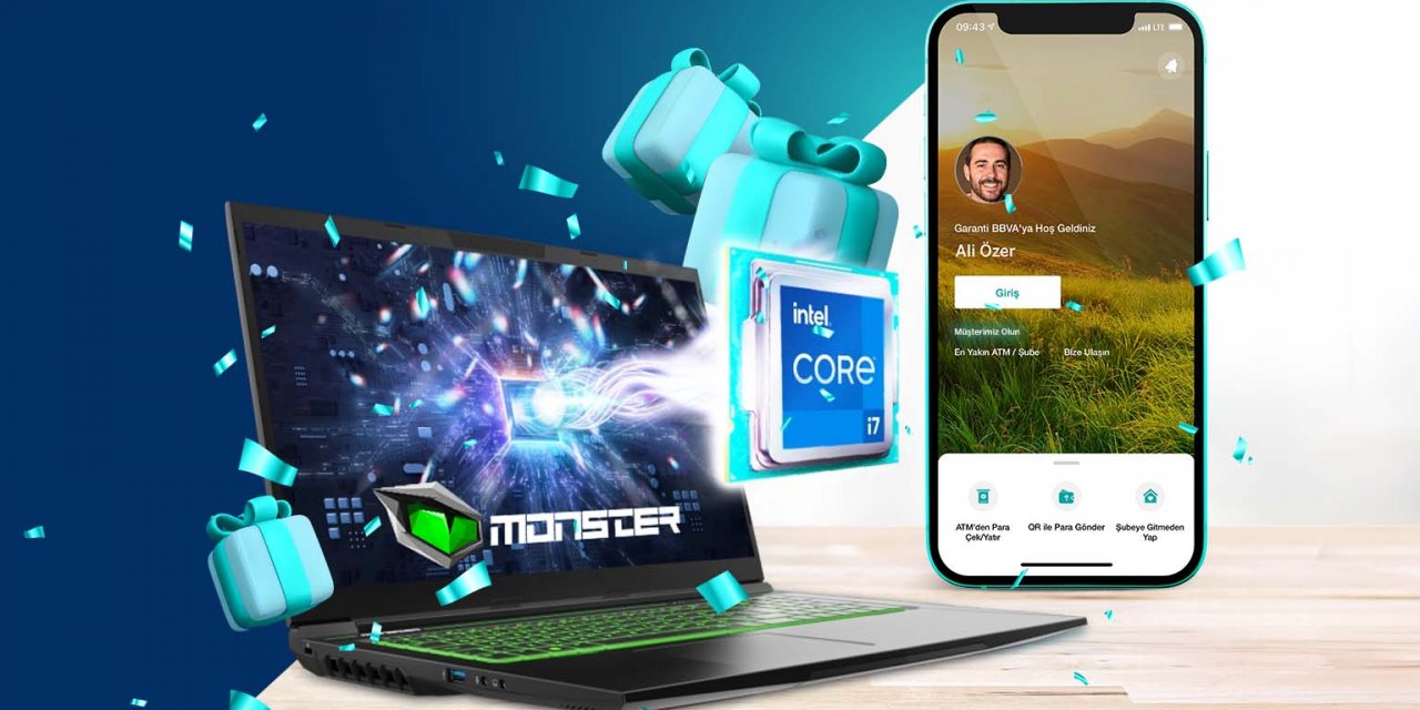 Yeni Hesap Açanlara Monster Tulpar Oyun Bilgisayarı Hediye!