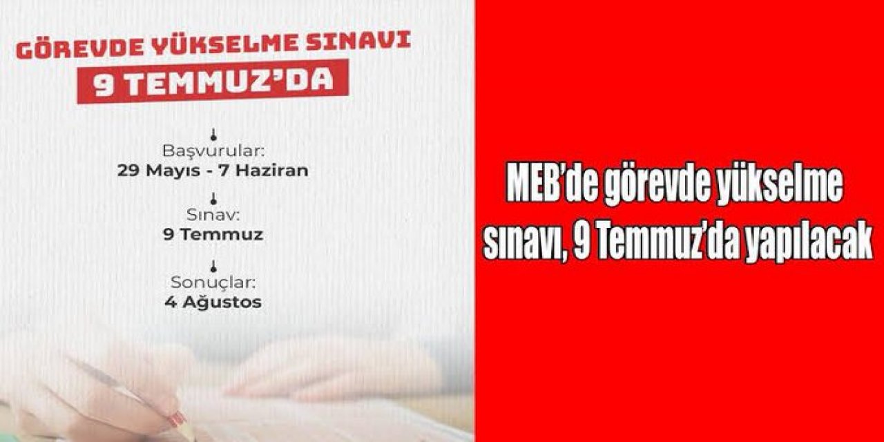 Türk Eğitim Sen Başkanı Talip Geylan'dan MEB'de Görevde Yükselme Sınavı için Açıklama!