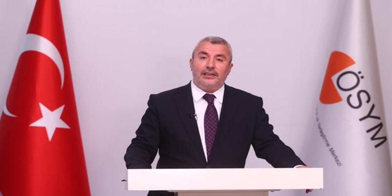 ÖSYM Başkanı Ersoy: ÖSYM Adaletin Tesis Edildiği Yerdir!