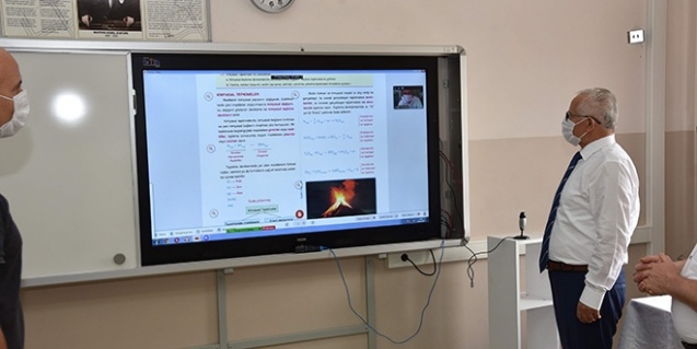 Akıllı tahtalar uzaktan eğitimde kullanılacak