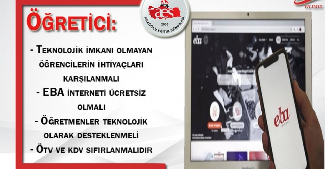 AES'TEN UZAKTAN EĞİTİM AÇIKLAMASI