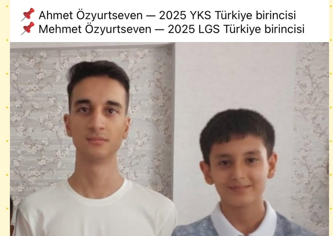 YKS ve LGS Şampiyonu Kardeşlerin Annelerinin ve Babalarının Mesleği Bakın Ne Çıktı?