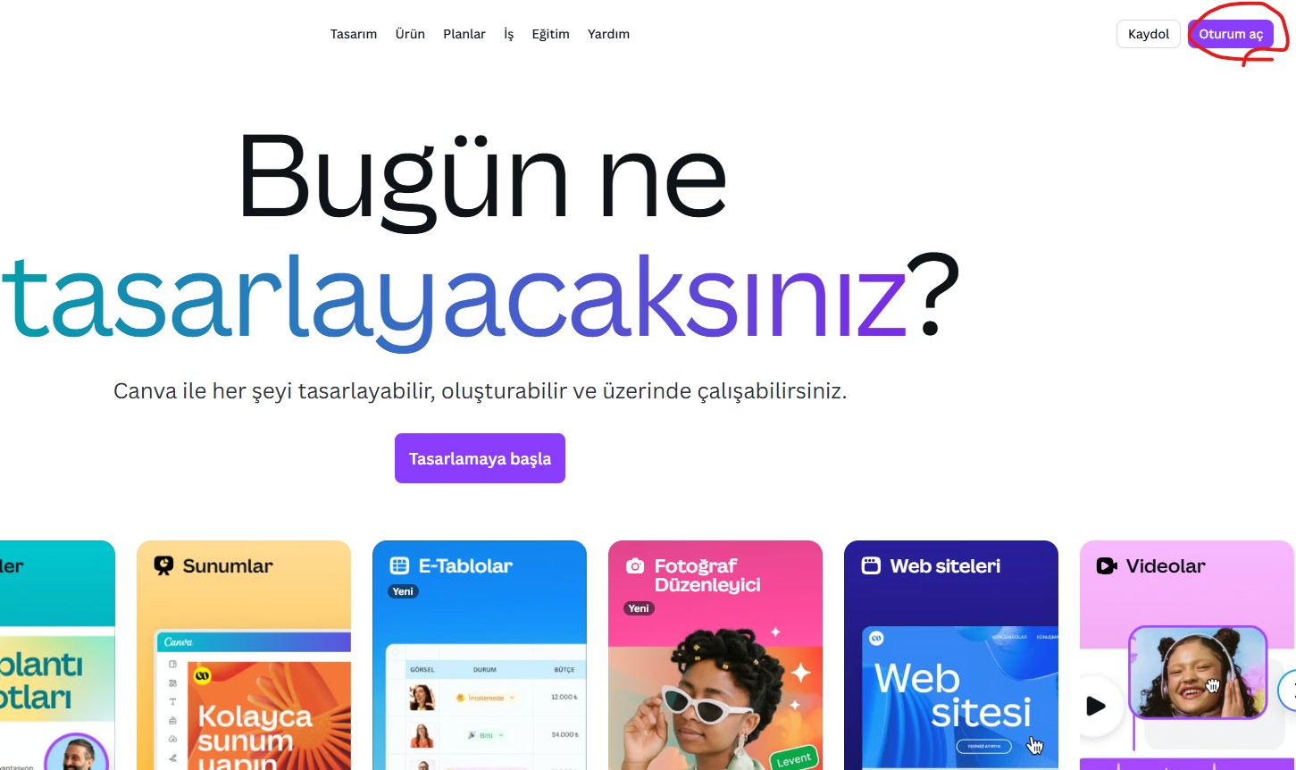 Canva'ya EBA Üzerinden Ücretsiz Giriş Yolu Eklendi