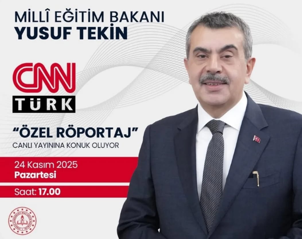 Bakan Tekin Canlı Yayında Önemli Açıklamalar Yapıyor, İşte Canlı Yayın Linki
