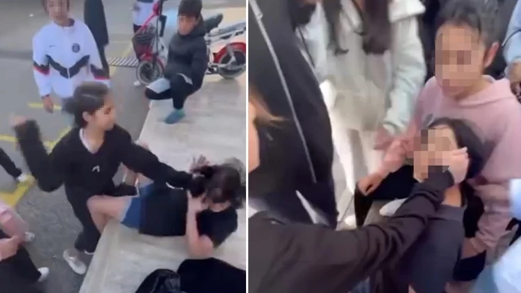 11 Kişi Okul Bahçesinde Bir Kıza Saldırdı