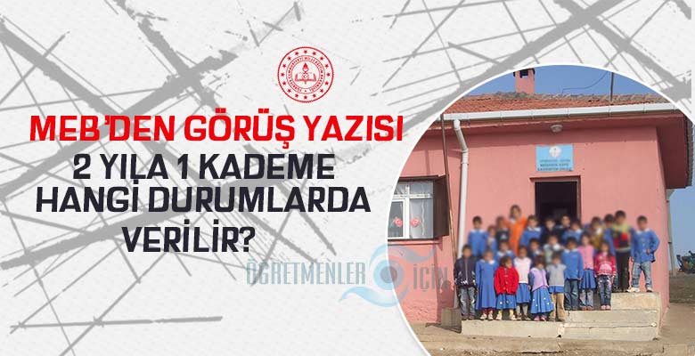 64 üncü madde kapsamında 2 yıla 1 kademe hangi durumlarda verilir?
