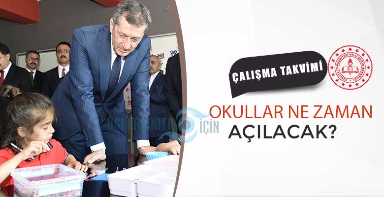 2019-2020 Eğitim ve Öğretim Yılı Çalışma Takvimi 2019/9 sayılı genelge