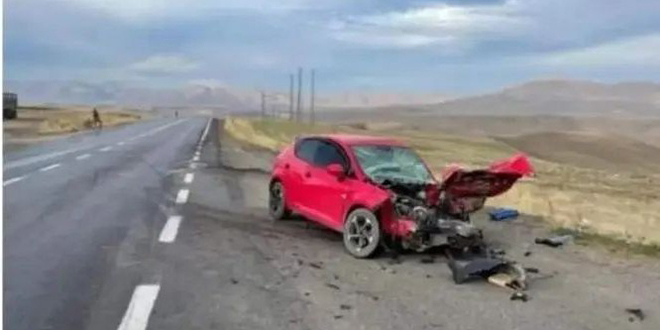 Iğdır'lı genç öğretmen trafik kazasında hayatını kaybetti