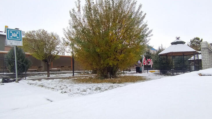 O ilimizde yüksek kesimlerde kar yağışları başladı