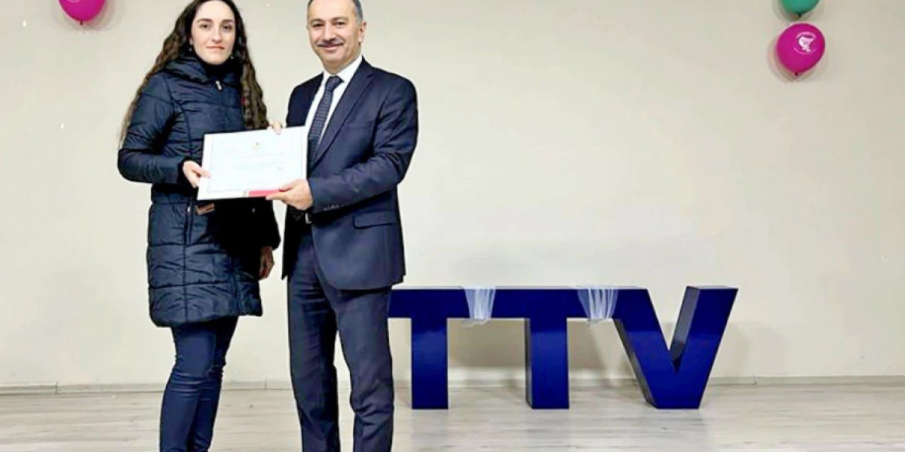 İdareci ve öğretmenlere teşekkür belgesi verildi