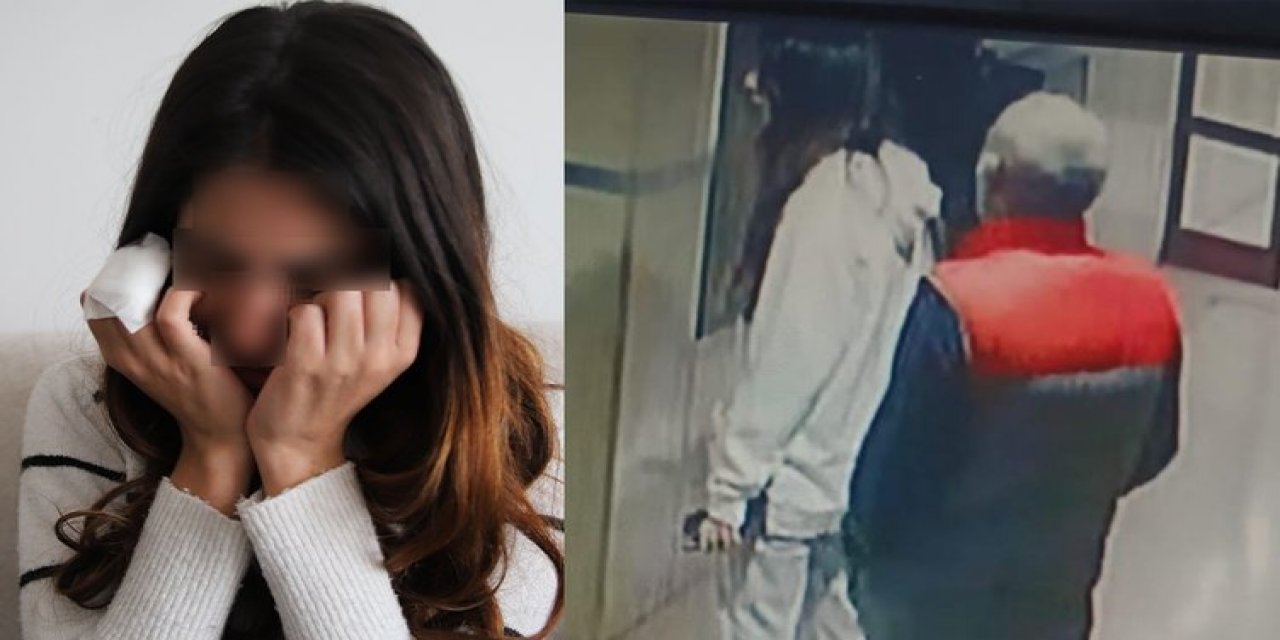 15 yaşındaki genç kıza asansörde taciz.Seni istiyorum