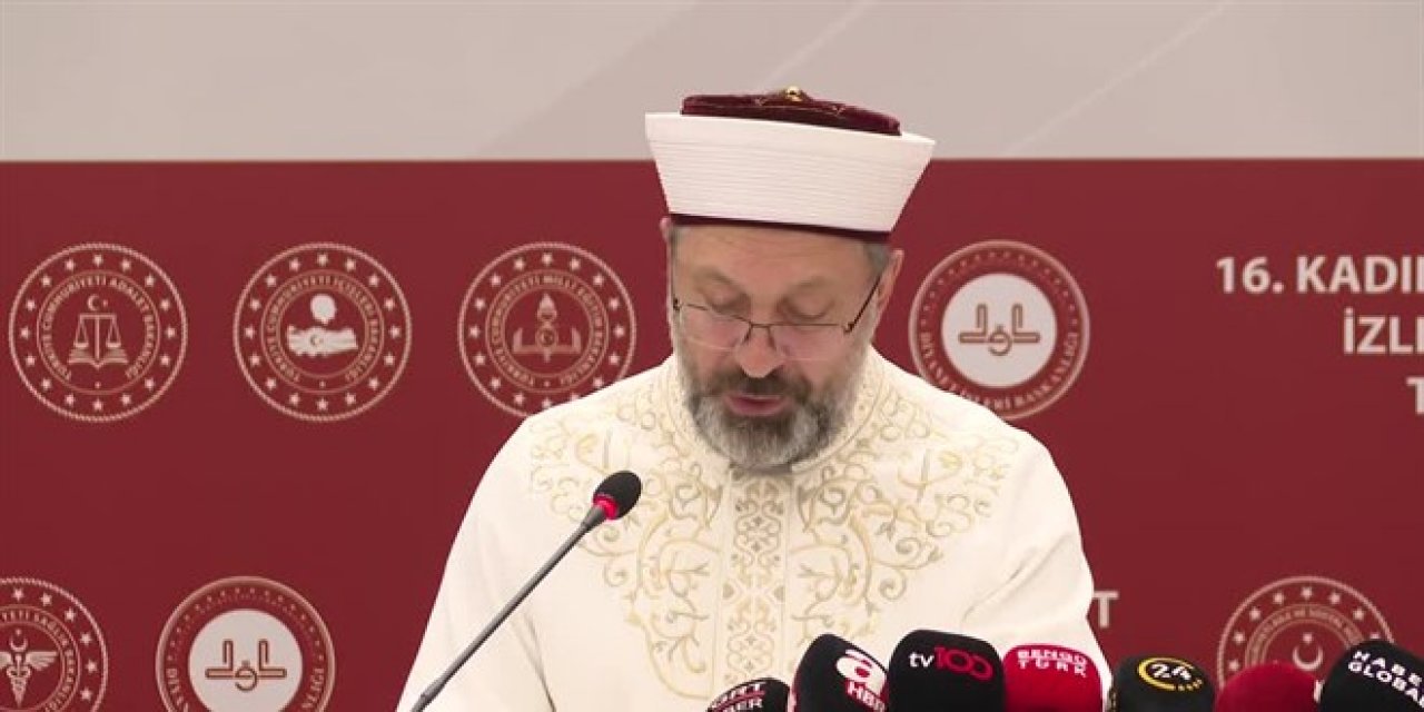 Ali Erbaş'tan 'çocuk istismarı' açıklaması: Çok önemli bir hutbe okutacağız