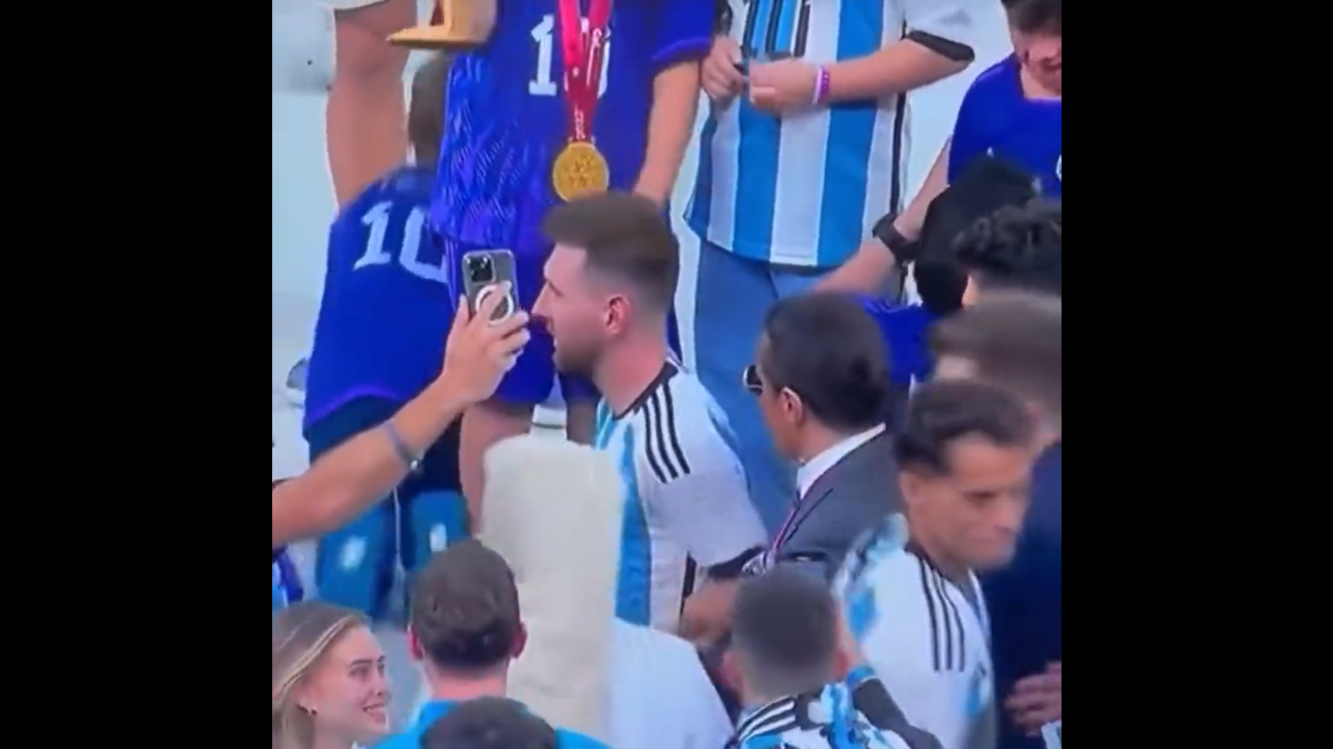 Arjantinli yıldız Messi'nin Nusret ile olan görüntüleri olay oldu