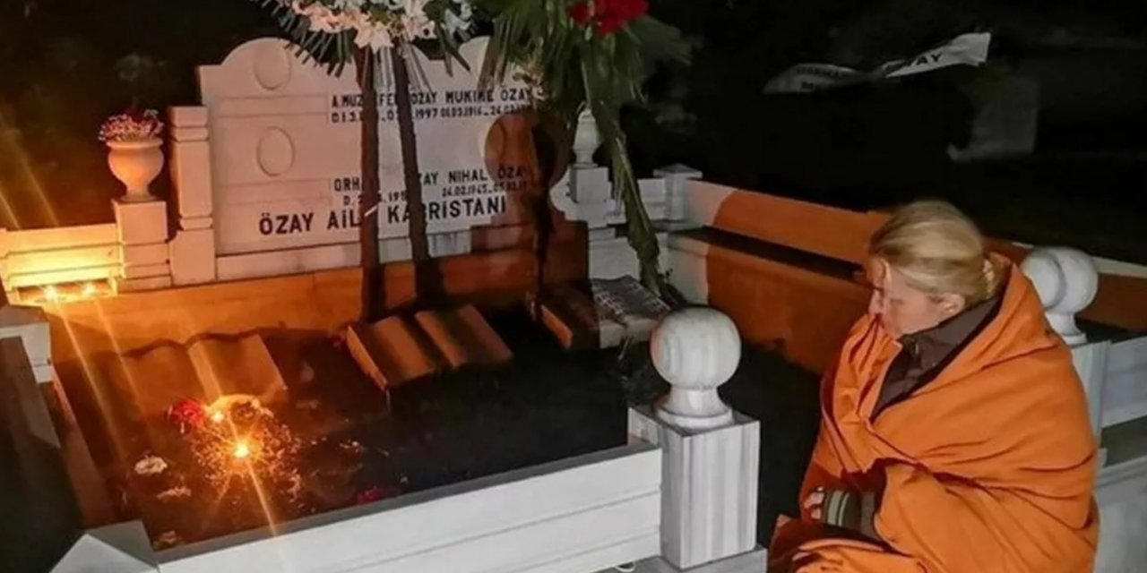 Tuğba Özay’ın Acı Günü, Mezarı Başında Sabahladı
