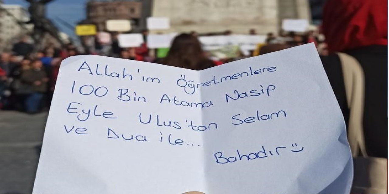 100 bin öğretmen ataması gerçekleşecek mi?