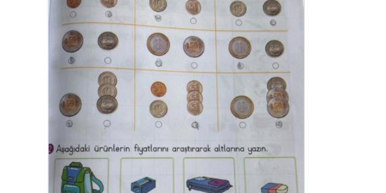 Ünlü oyuncu, 1. sınıf matematik kitabını paylaşıp sordu: Bunlar normal mi?
