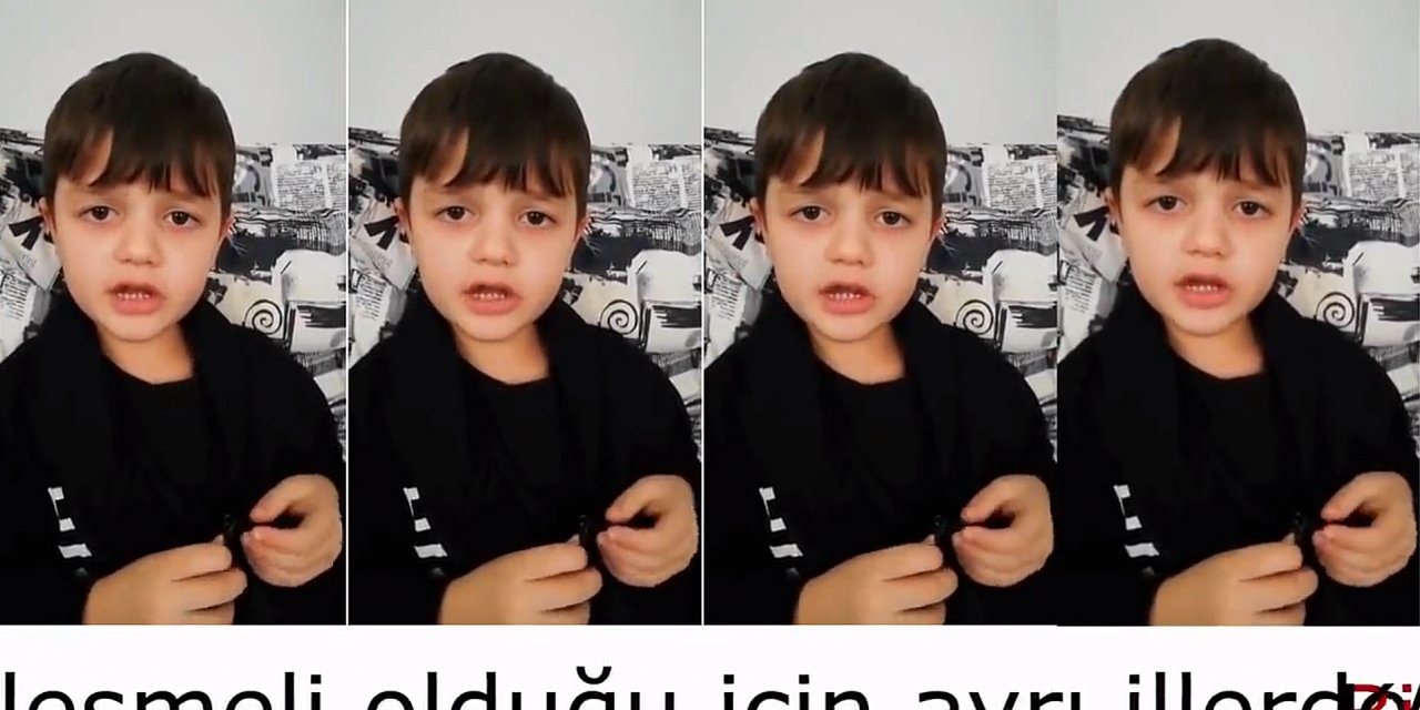 Ailelerine kavuşmak isteyen öğretmenlerin çocukları Tayyip Dedelerine seslendi