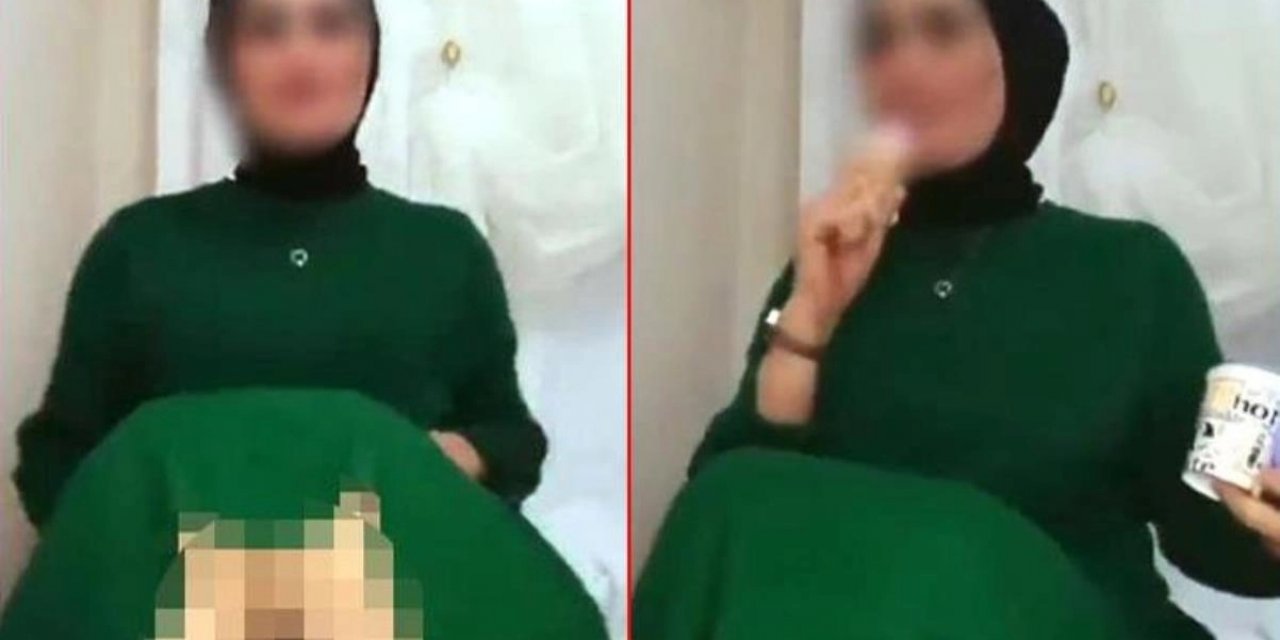 Çocuğunun yanında müstehcen yayın yapan kadın hakkında karar. İşte ifadesi