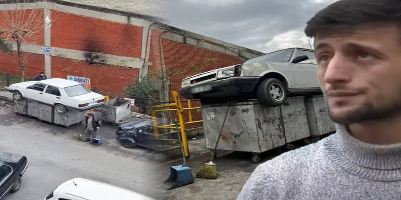 Çöpe atılan aracın sahibi konuştu: 'Hor gördüler...'