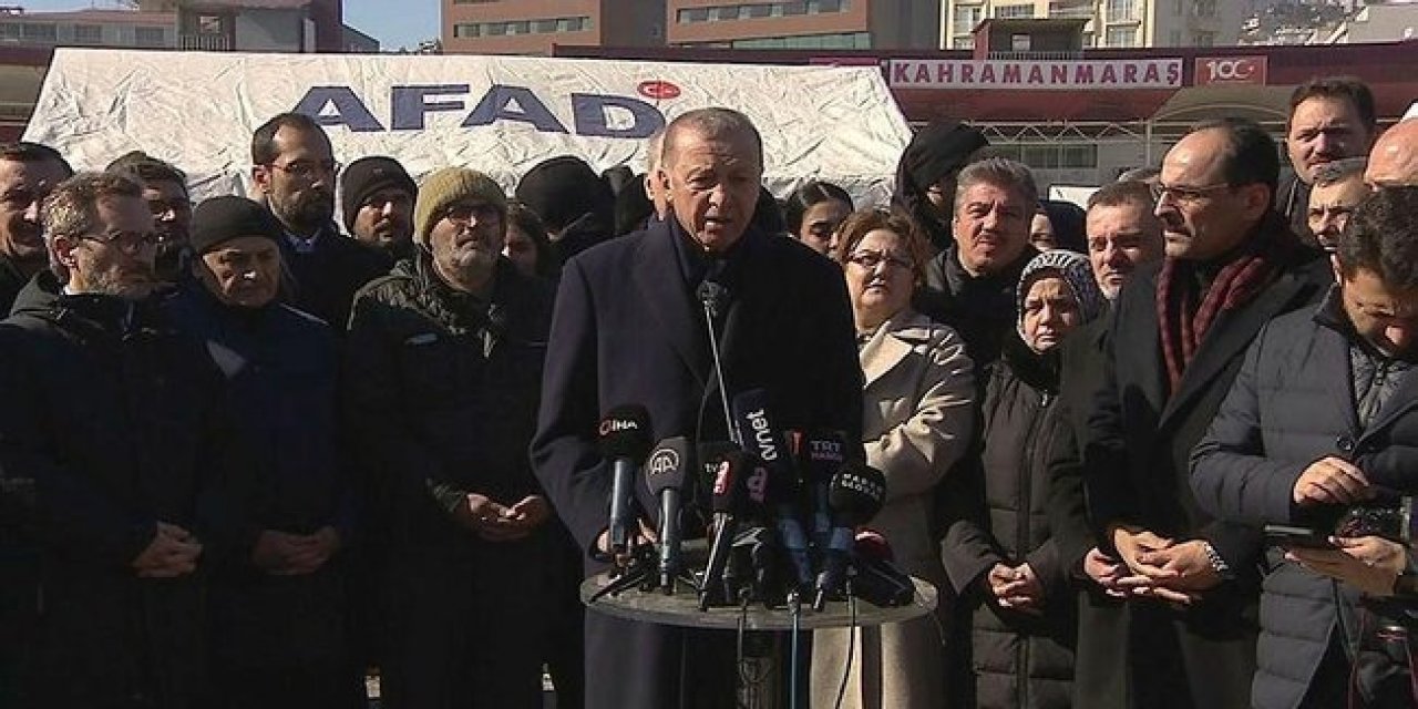 Cumhurbaşkanı Erdoğan Hatay'da önemli açıklamalarda bulundu