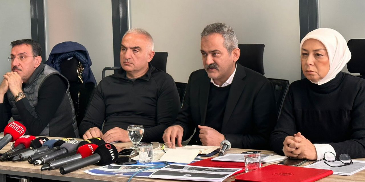 Milli Eğitim Bakanı Mahmut Özer Malatya'da önemli açıklamalarda bulundu