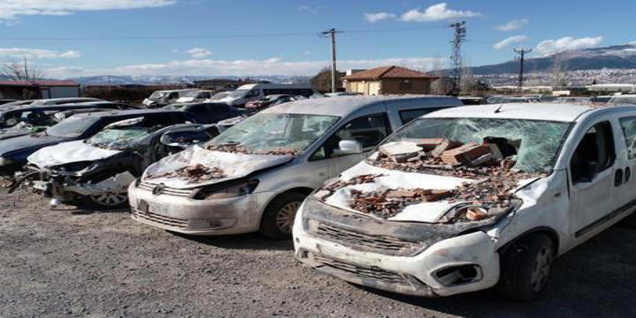 Binlerce araç otoparka toplandı! Deprem bölgesinde kayıp olan, bulunamayan araçların durumu ne olacak?