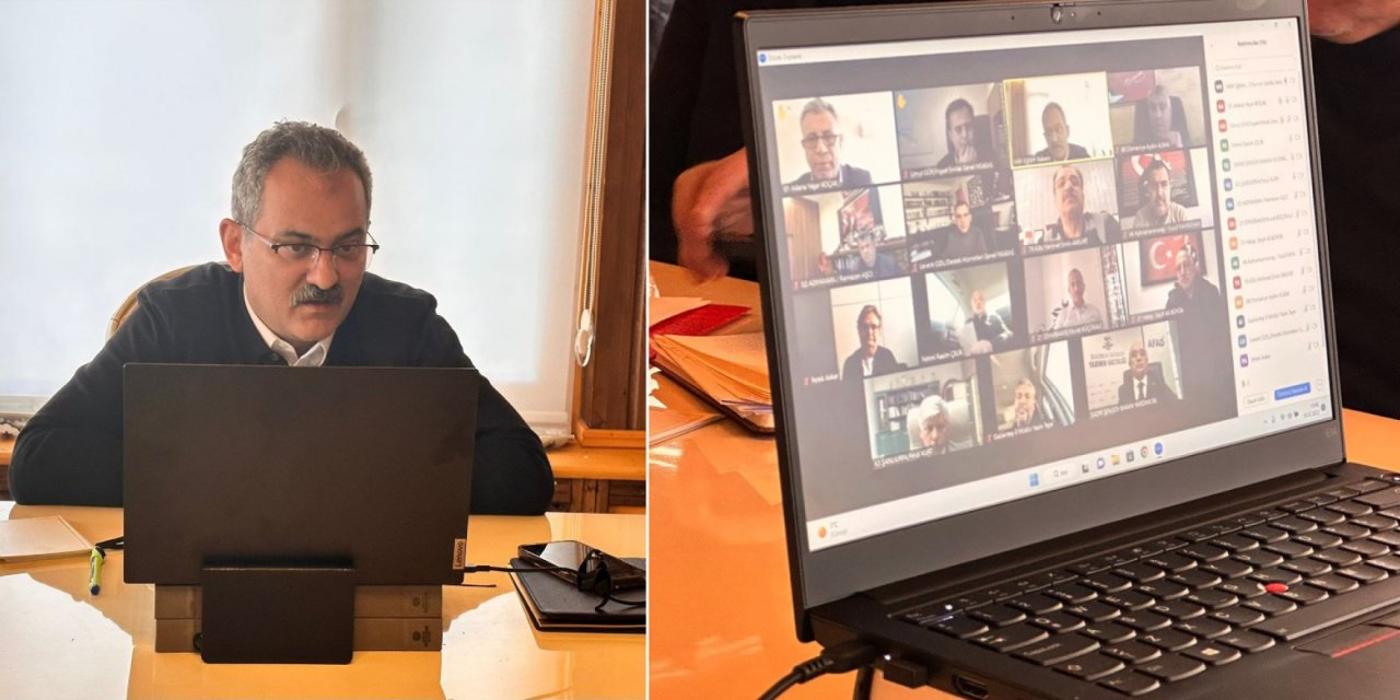 Bakan Özer, milli eğitim müdürleriyle toplantı gerçekleştirdi