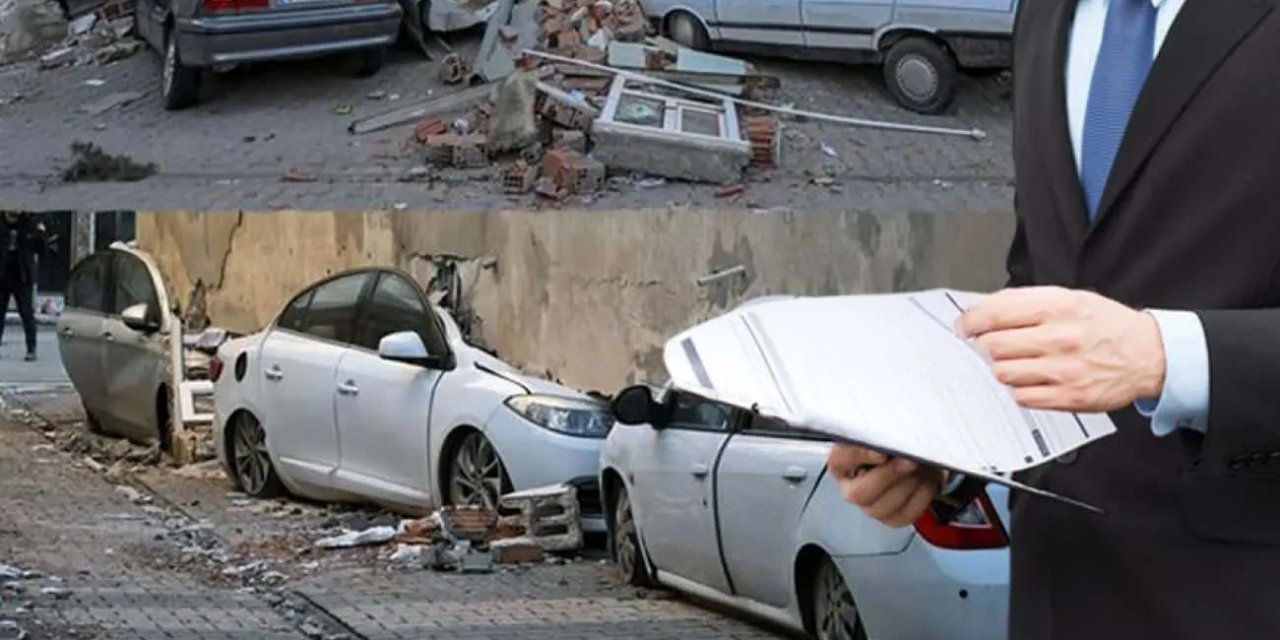Sigorta deprem bölgesindeki araçları maddi zararını karşılıyor mu?
