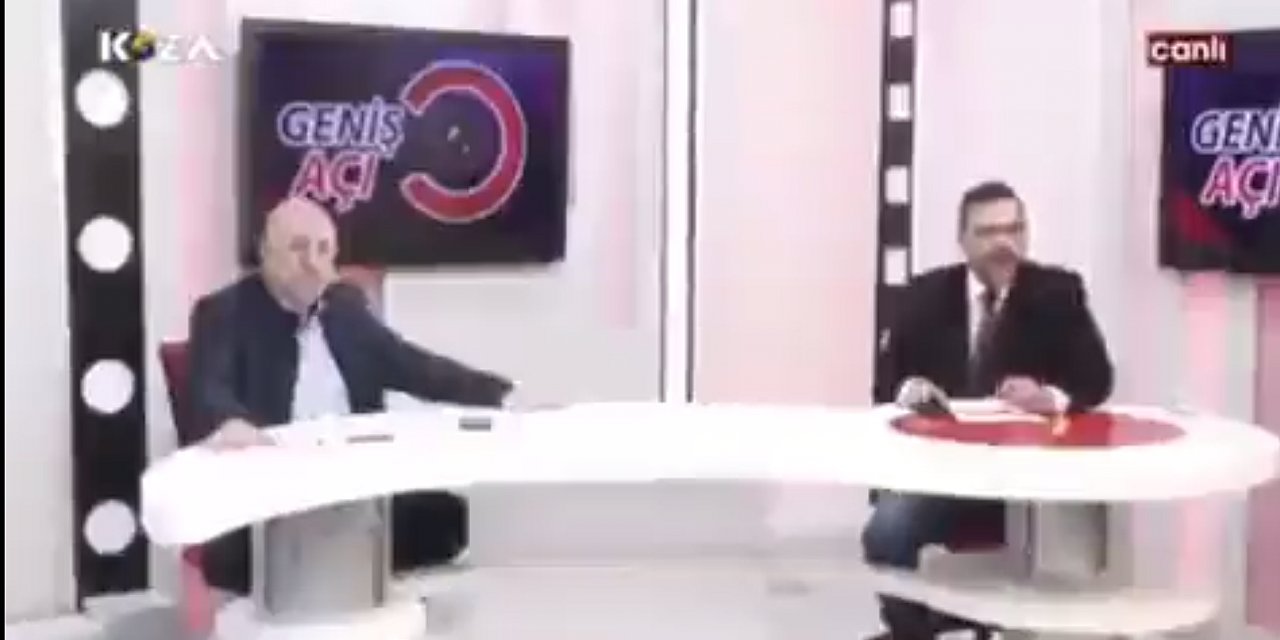 Ümit Özdağ canlı yayında depreme yakalandı! İşte o anlar..