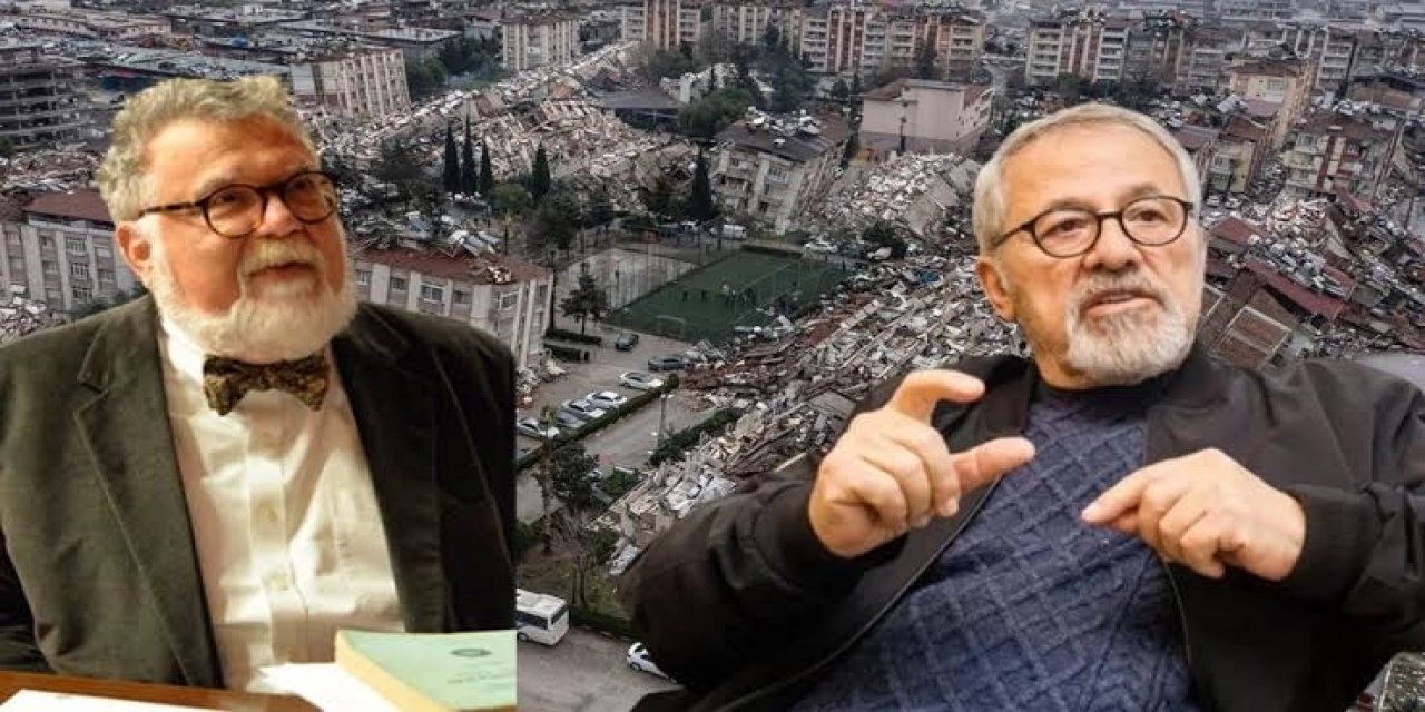 Naci Görür ve Celal Şengör depremle alakalı önemli açıklamalarda bulundu