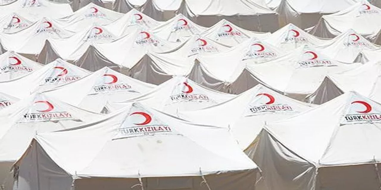 Kızılay çadırları tartışması! Ahbap ve Kızılay'dan peş peşe açıklamalar