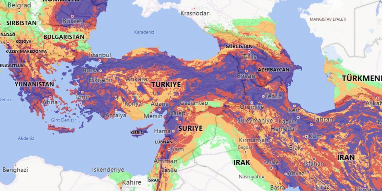 Türkiye deprem risk haritası güncellendi: En güvenli ilçeler hangileri?