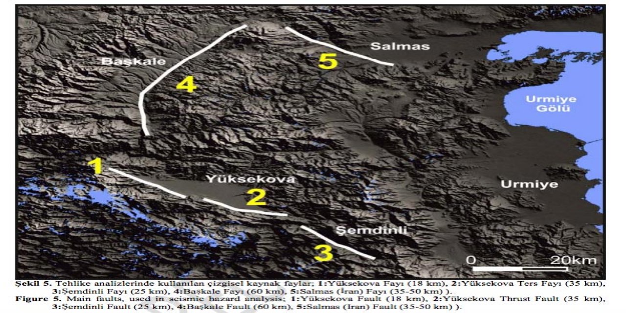 Naci Görür uyarmıştı. Hakkari Yöresinde nerelerde fay geçiyor? Geçmişte kaç tane deprem oldu? Hangi iller etkilenir?