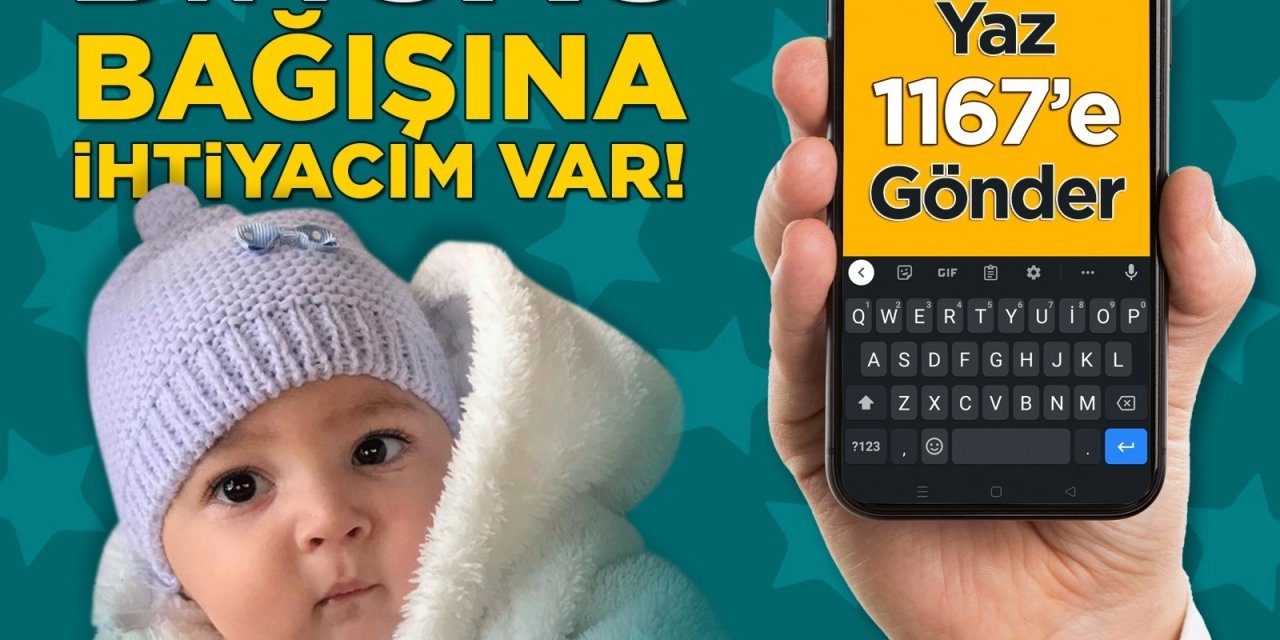 SMA Tip 1 hastası Osman Buğra bebeğe çok kişinin az parası yetecek !!!