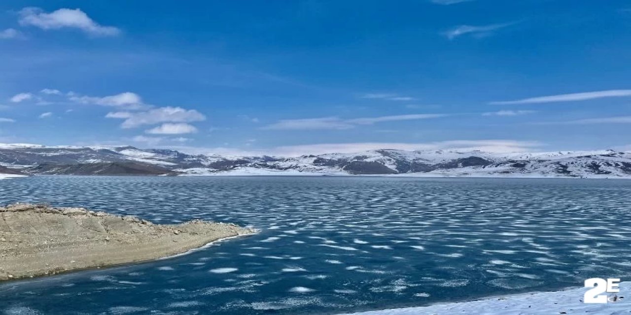 Ağrı’yı kuraklık tehlikesi sardı, barajdaki su seviyesi düştü