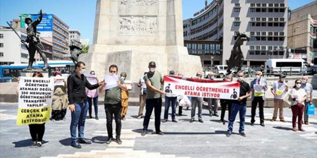 Engelli Öğretmenler Atama Bekliyor