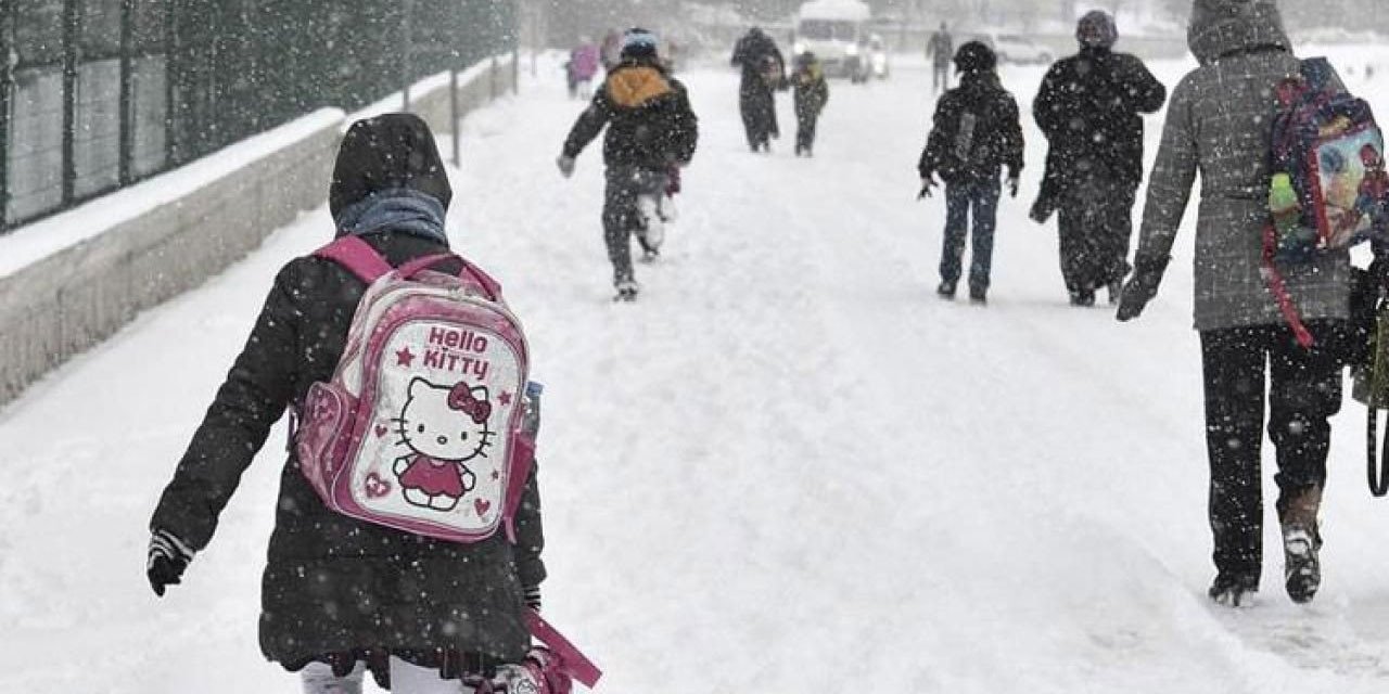 Yoğun kar nedeniyle 6 ilde okullar tatil edildi.