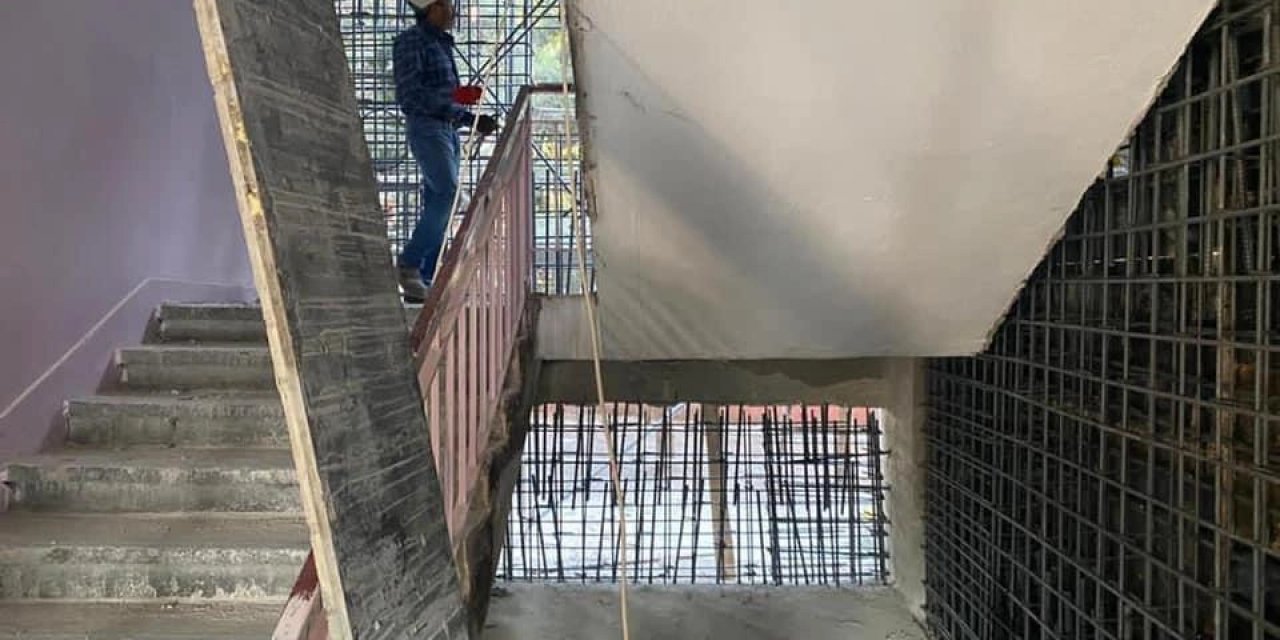 Burdur'da depreme dayanıksız 2 okulda güçlendirme çalışmaları başladı