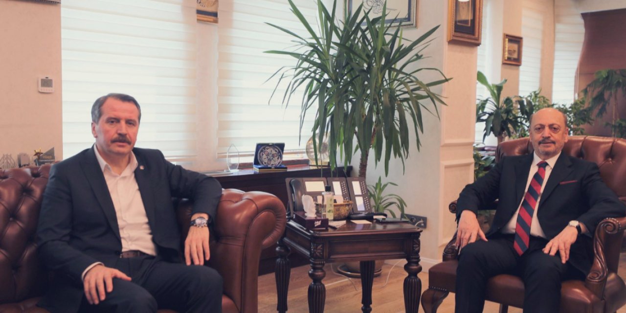 Ali Yalçın'dan Vedat Bilgin'e önemli ziyaret: Seyyanen zam, bayram ikramiyesi..