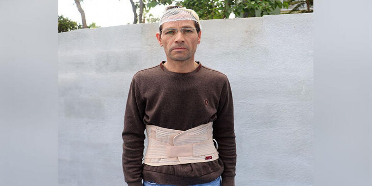 Bu sefer tam tersi! Okul müdürü, Veli'yi demir çubukla darp etti.