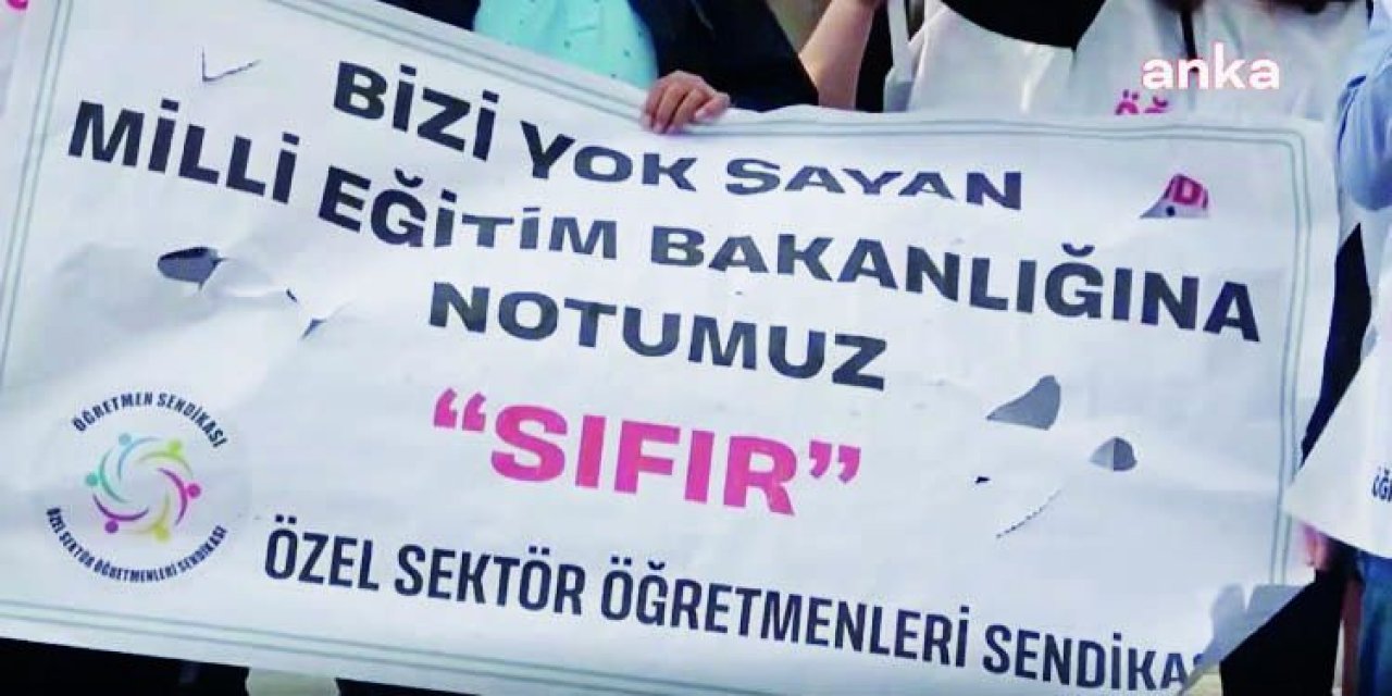 Ücretli ve özel sektör öğretmenlerinden Mahmut Özer'e tepki!