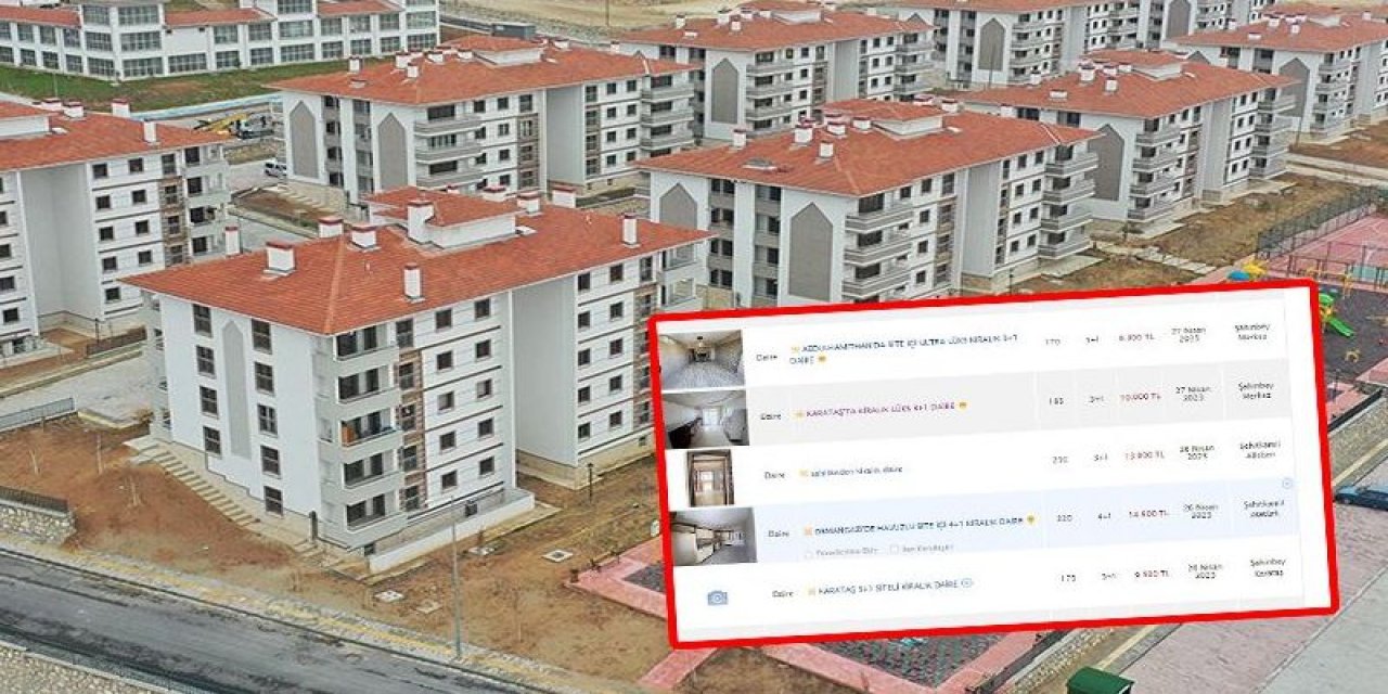 Memur değilsen ev yok!: Lakin kiralar 10 bin lira..